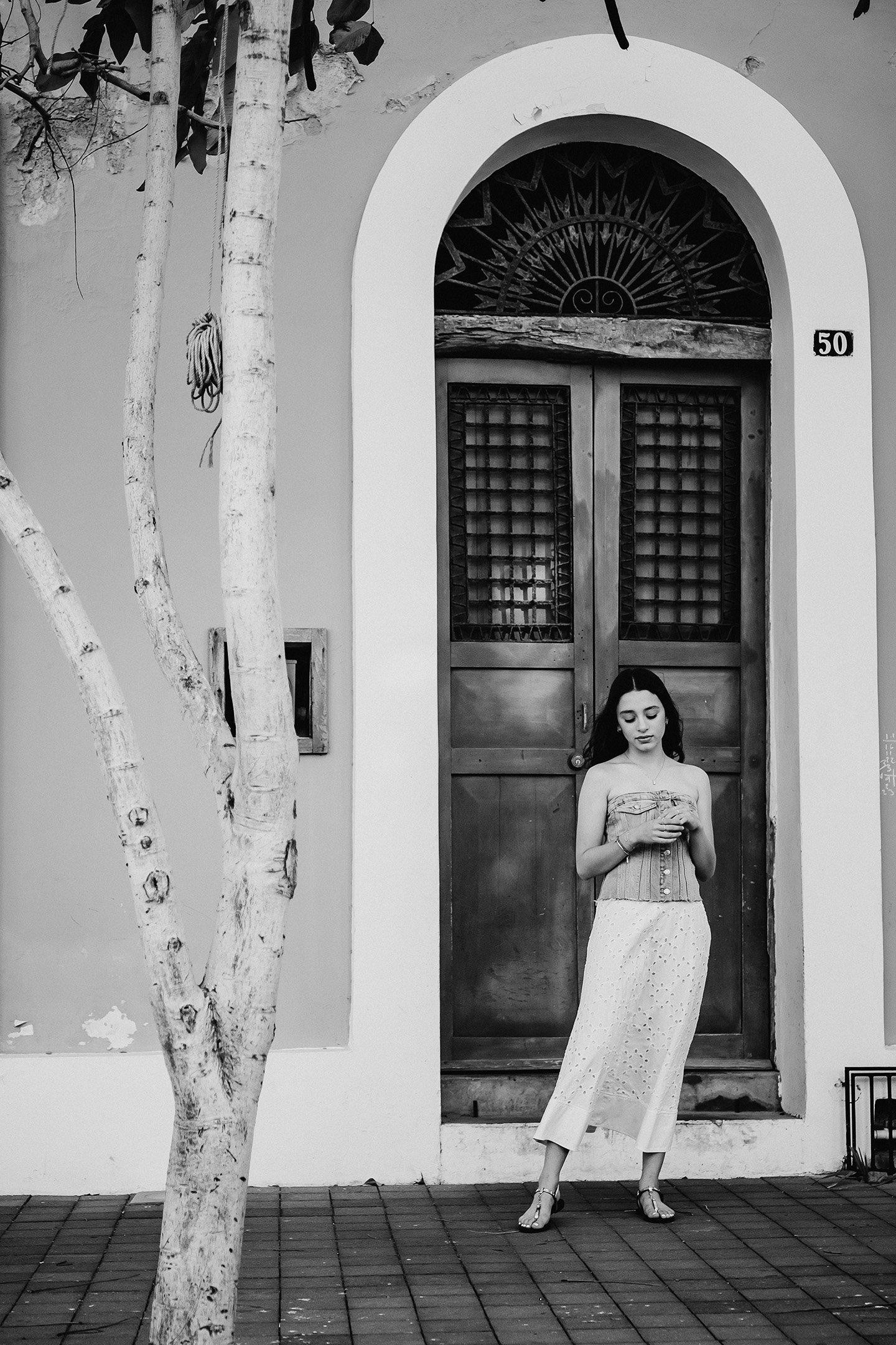 Sesión casual quinceañera en el centro de Mazatlán