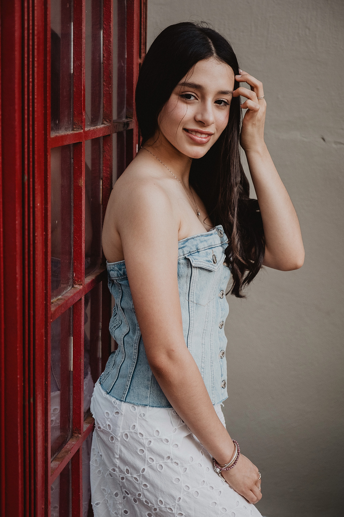 Sesión casual quinceañera en el centro de Mazatlán