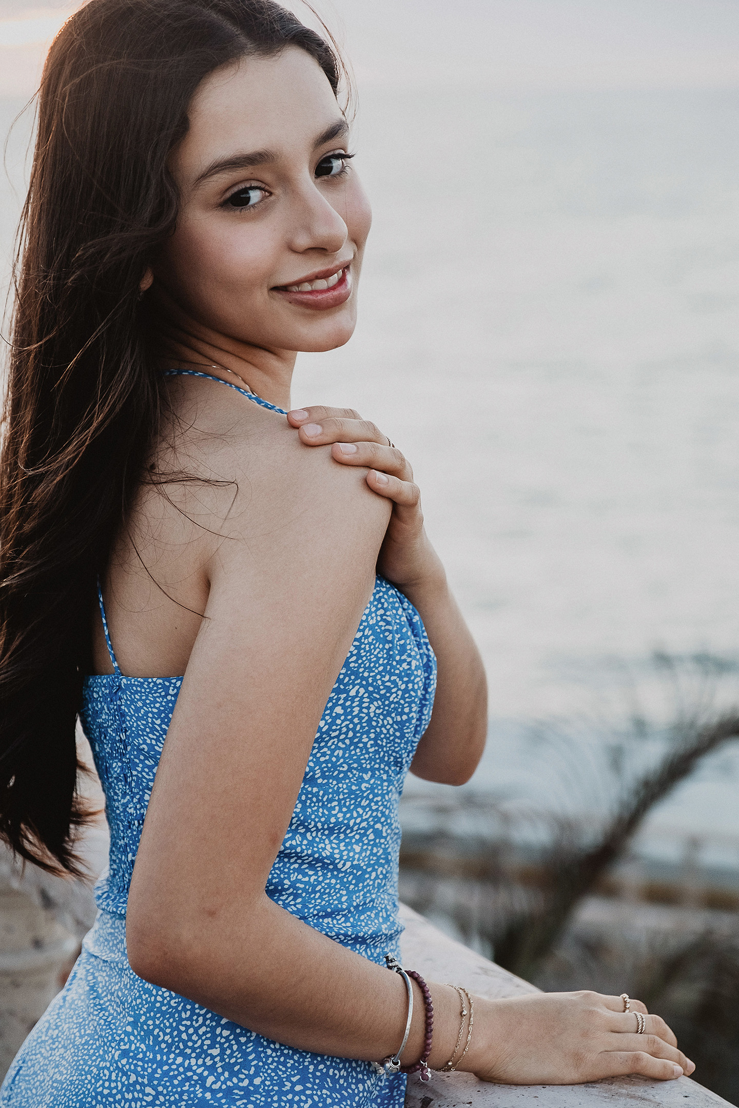 Sesión casual quinceañera en el centro de Mazatlán